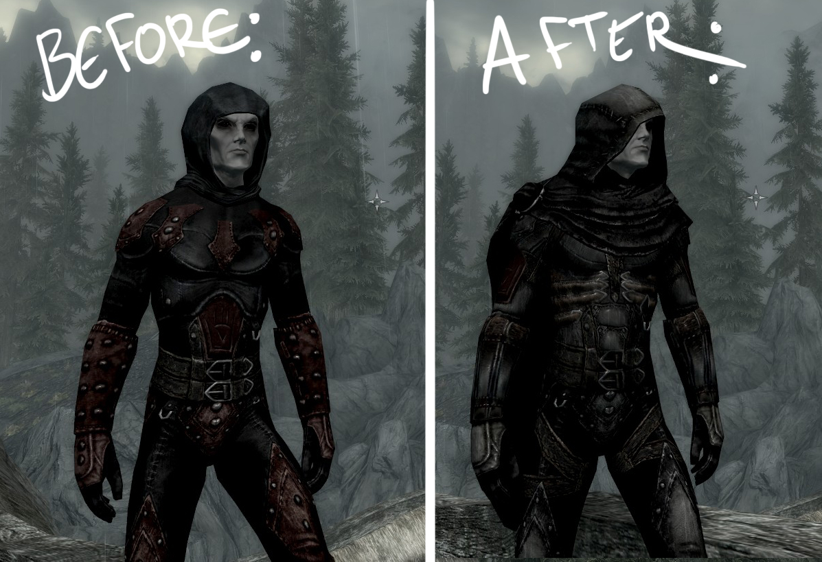 dark brotherhood armor replacer